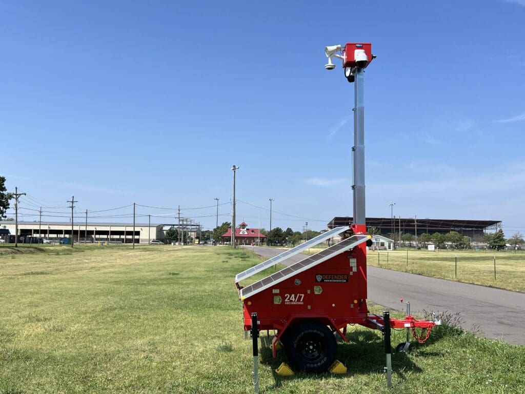 Outdoor Security Trailer Cameras